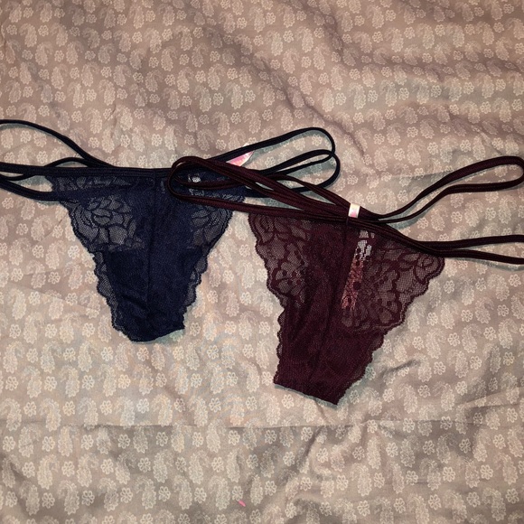 Strappy lace thong Clearance